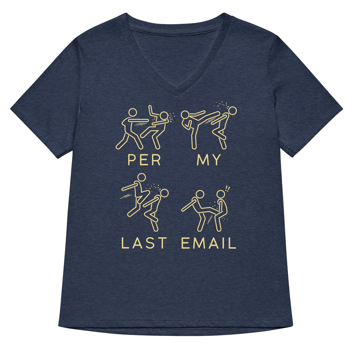 Per My Last Email Women's V-Neck Tee product image 3