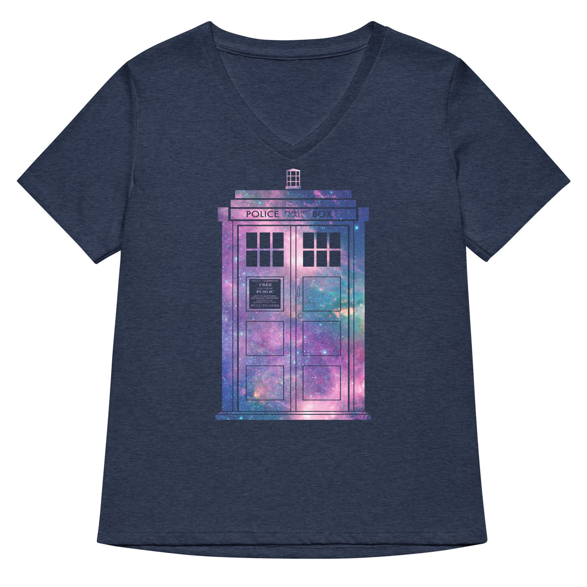 Police Box Women's V-Neck Tee product image 4