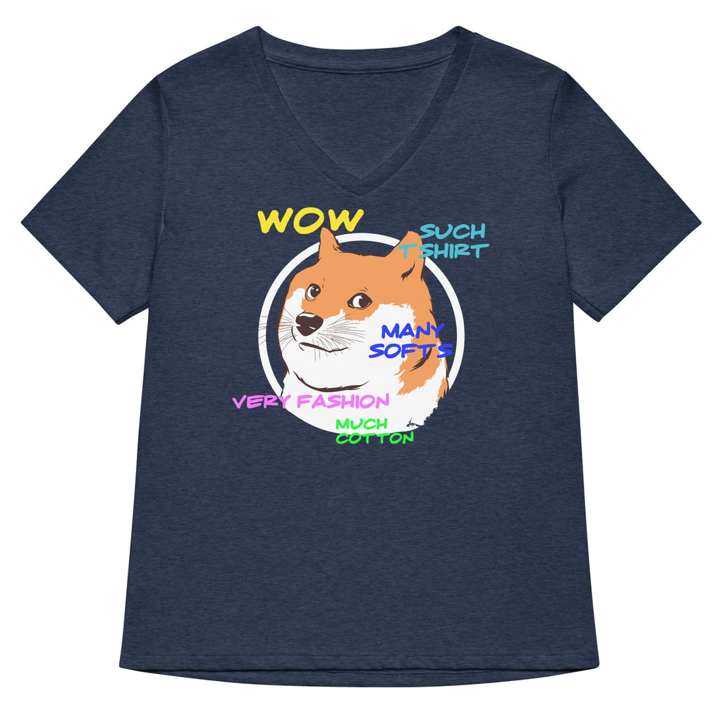 Doge Shirt Women's V-Neck Tee product image 2