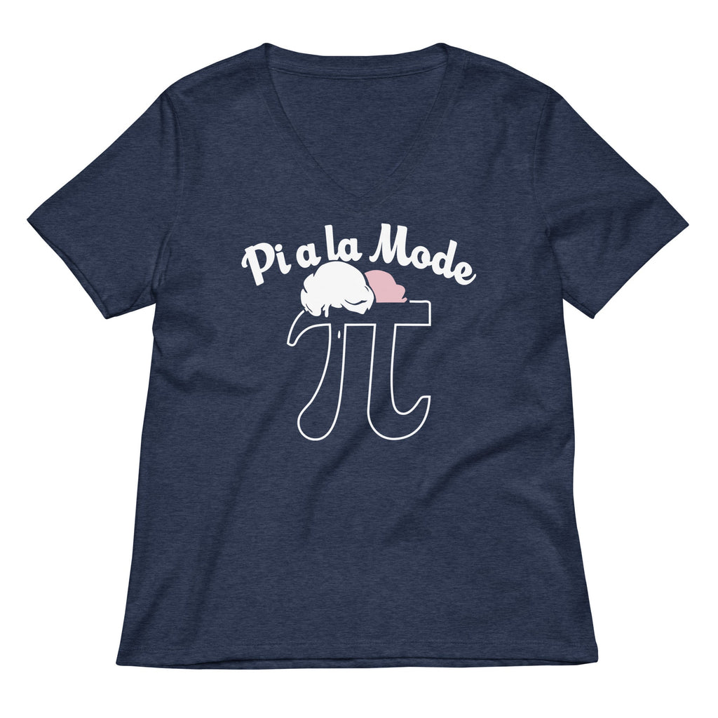 Pi a la Mode Women's V-Neck Tee product image 3
