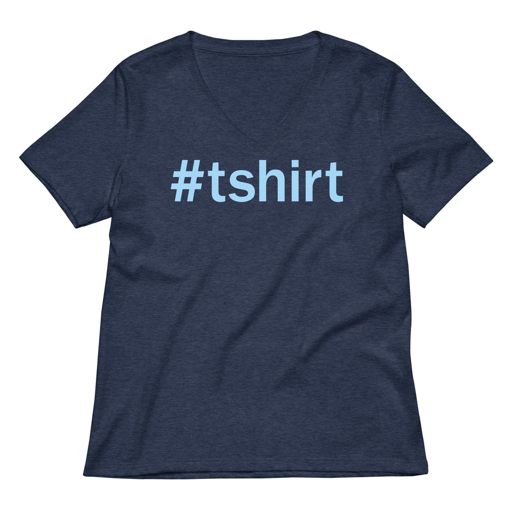 Hashtag T-Shirt Women's V-Neck Tee product image 2