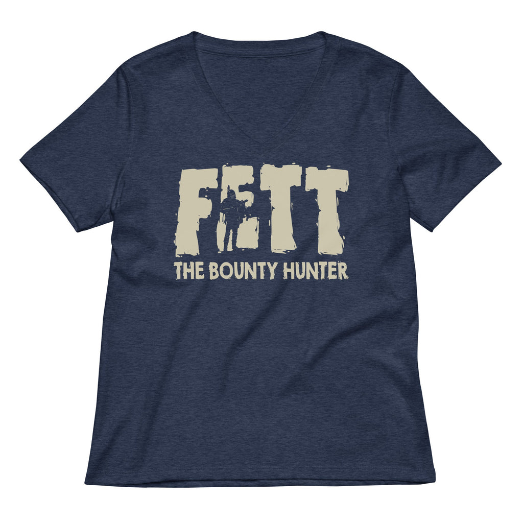 Fett, Bounty Hunter Women's V-Neck Tee product image 2