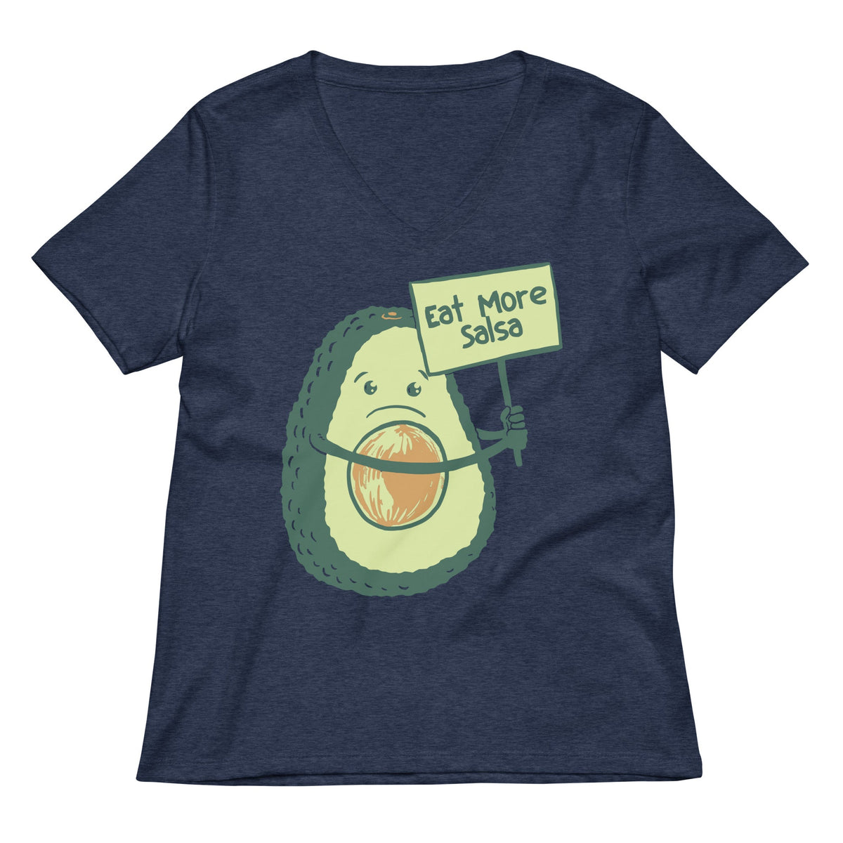 Eat More Salsa Women's V-Neck Tee product image 1