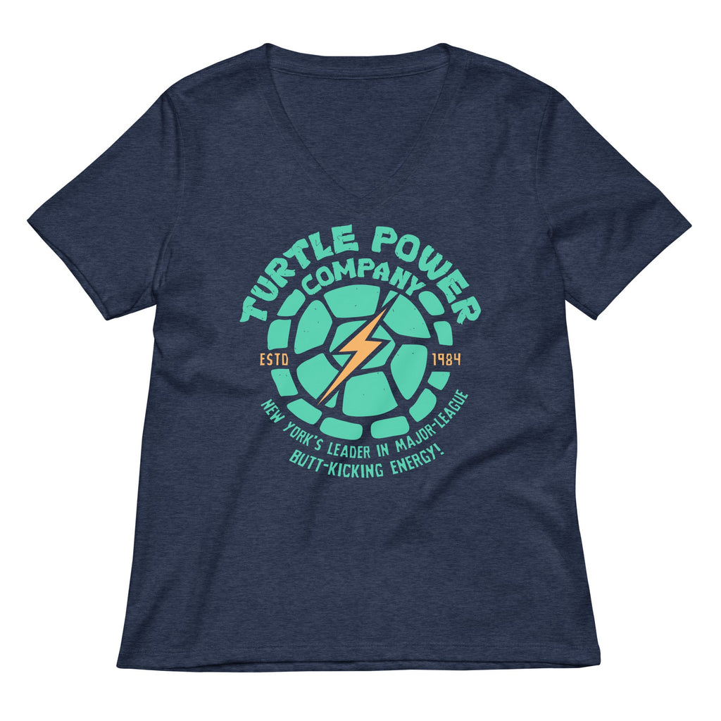 Turtle Power Company Women's V-Neck Tee product image 2