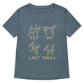 Per My Last Email Women's V-Neck Tee product image 1