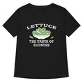 Lettuce, The Taste Of Sadness Women's V-Neck Tee product image 1