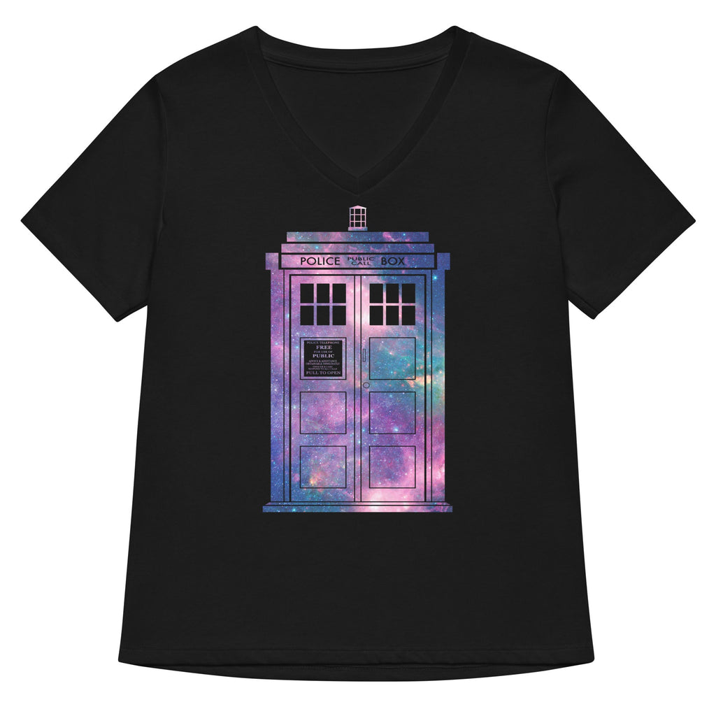 Police Box Women's V-Neck Tee product image 2