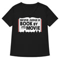 Never Judge A Book By Its Movie Women's V-Neck Tee product image 1