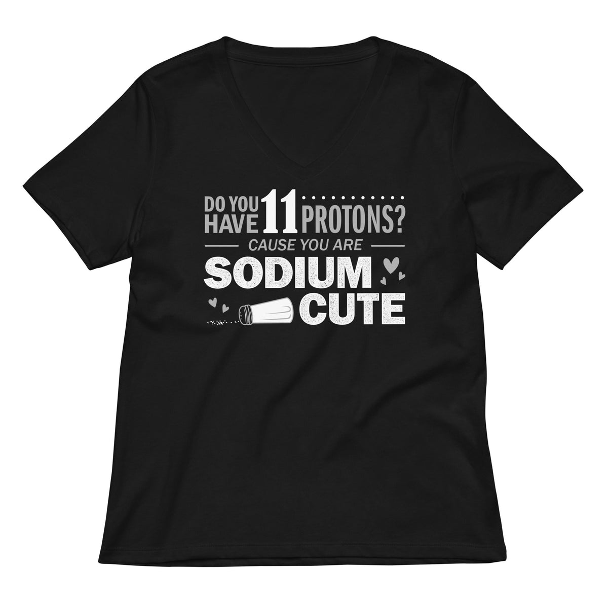 Do You Have 11 Protons? Women's V-Neck Tee product image 2