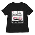 Get On It Science Women's V-Neck Tee product image 1