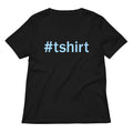 Hashtag T-Shirt Women's V-Neck Tee product image 1