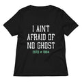 I Ain't Afraid Of No Ghost Women's V-Neck Tee product image 1
