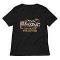 Breakfast, It's What's For Dinner Women's V-Neck Tee product image 1