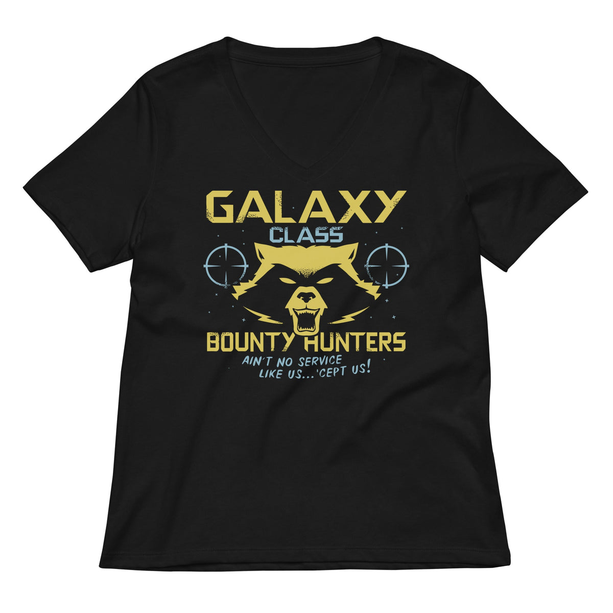 Galaxy Class Bounty Hunters Women's V-Neck Tee product image 1