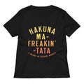 Hakuna Ma-Freakin-Tata Women's V-Neck Tee product image 1