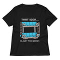 Double Decker Couch Women's V-Neck Tee product image 1