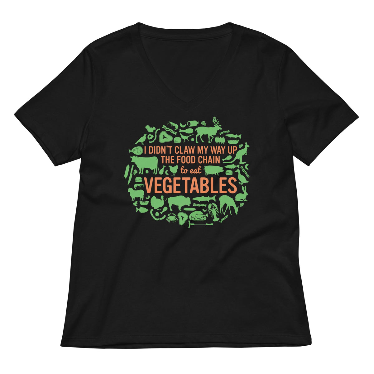 Top Of The Food Chain Women's V-Neck Tee product image 1