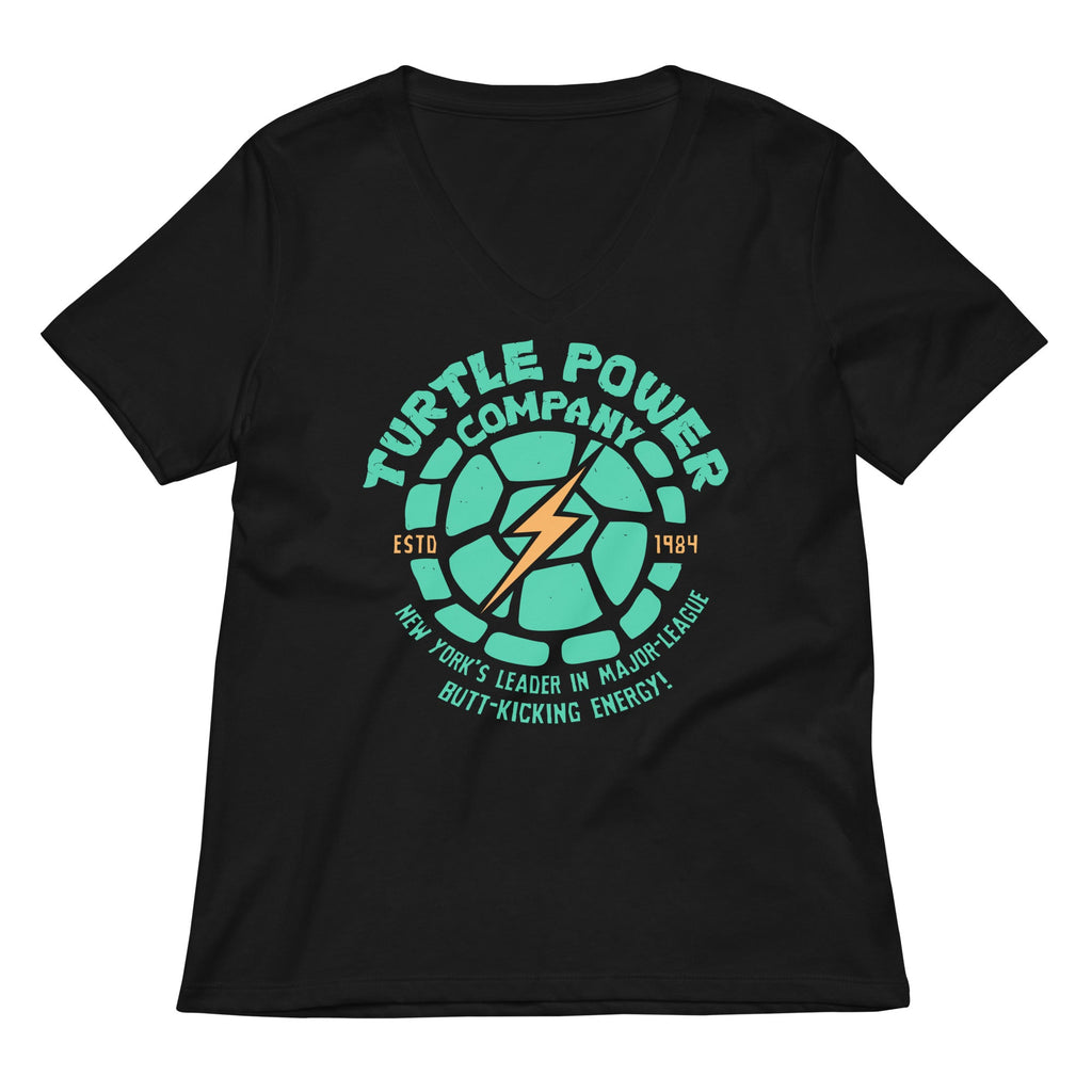 Turtle Power Company Women's V-Neck Tee product image 1