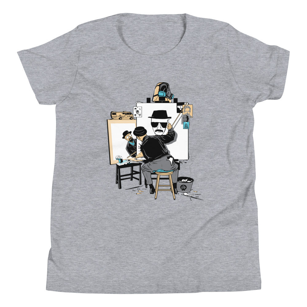 Heisenberg Self Portrait Kid's Youth Tee product image 1