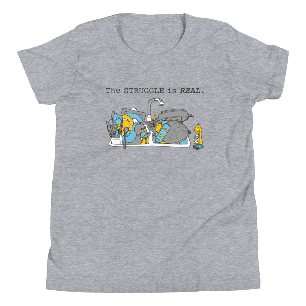 The Struggle Is Real Kid's Youth Tee product image 1