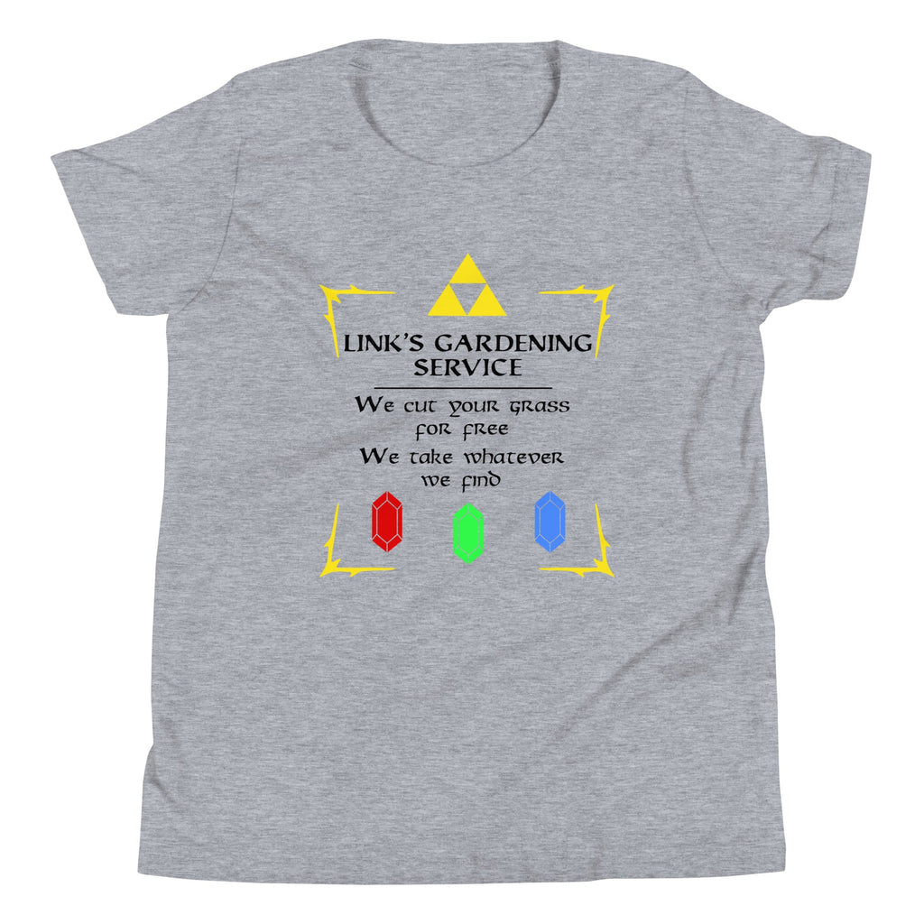 Link's Gardening Service Kid's Youth Tee product image 3