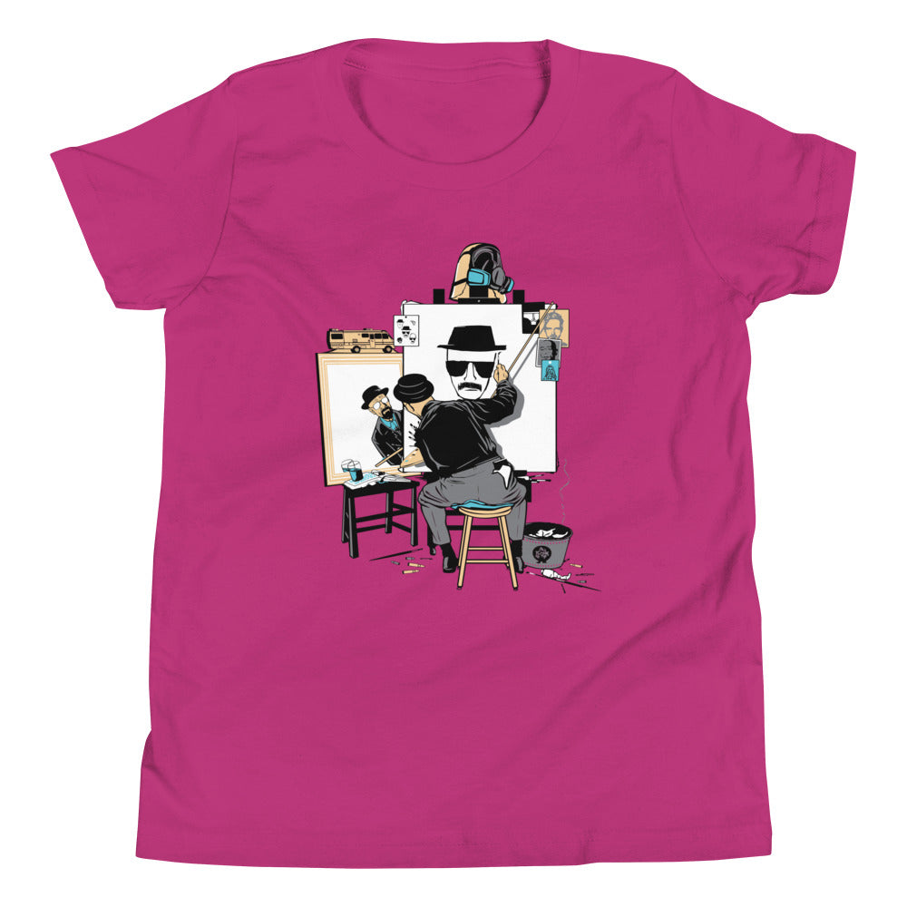 Heisenberg Self Portrait Kid's Youth Tee product image 2