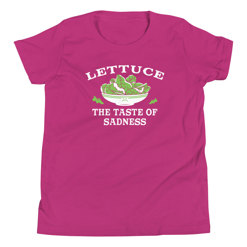 Lettuce, The Taste Of Sadness Kid's Youth Tee product image 3