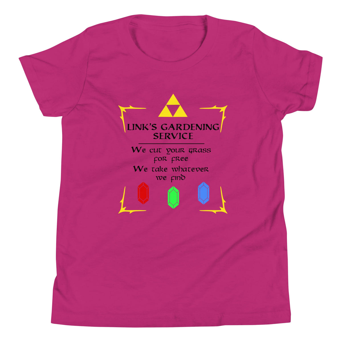 Link's Gardening Service Kid's Youth Tee product image 2