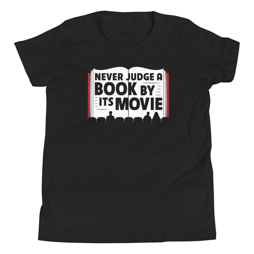 Never Judge A Book By Its Movie Kid's Youth Tee product image 1