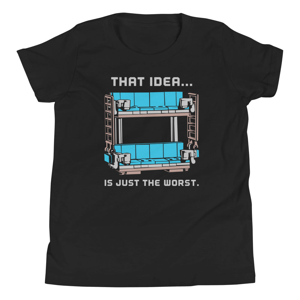 Double Decker Couch Kid's Youth Tee product image 2