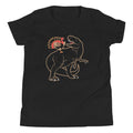 Turkey Riding T-Rex Kid's Youth Tee product image 1