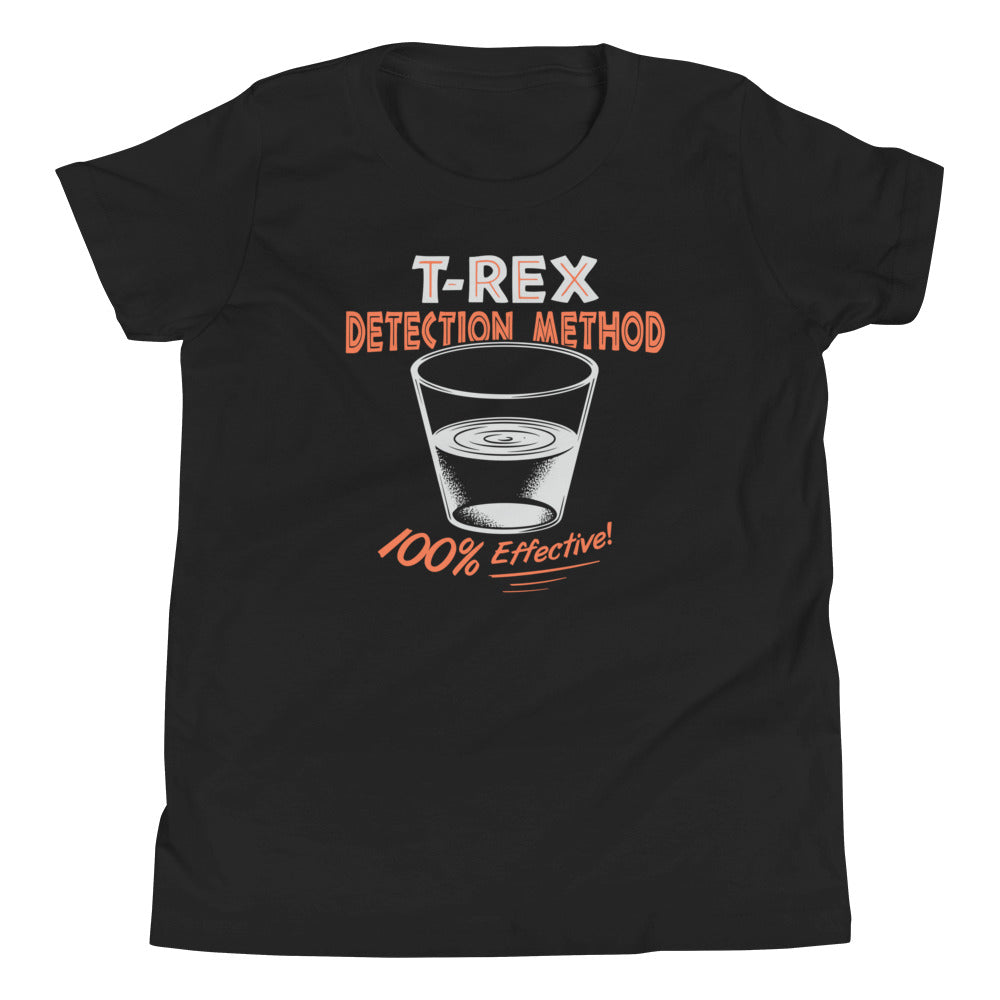 T-Rex Detection Method Kid's Youth Tee product image 2