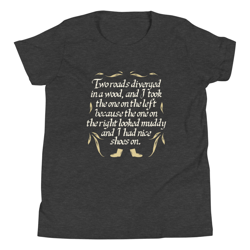 Two Roads Diverged Kid's Youth Tee product image 5