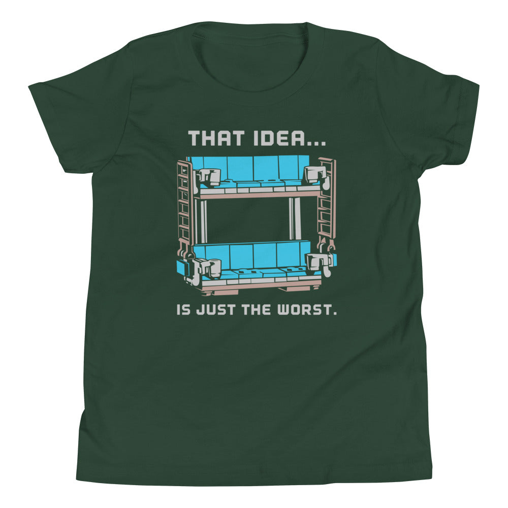 Double Decker Couch Kid's Youth Tee product image 4