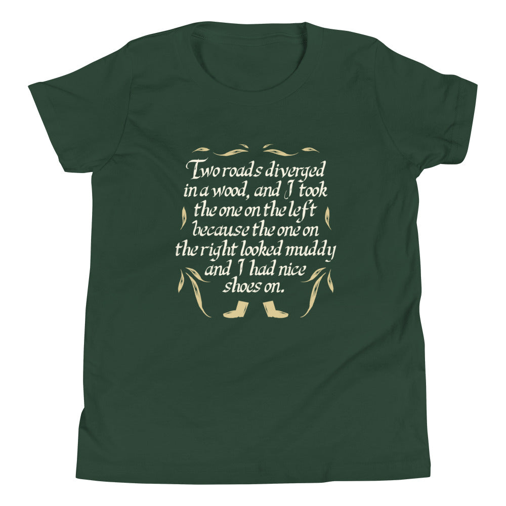Two Roads Diverged Kid's Youth Tee product image 4