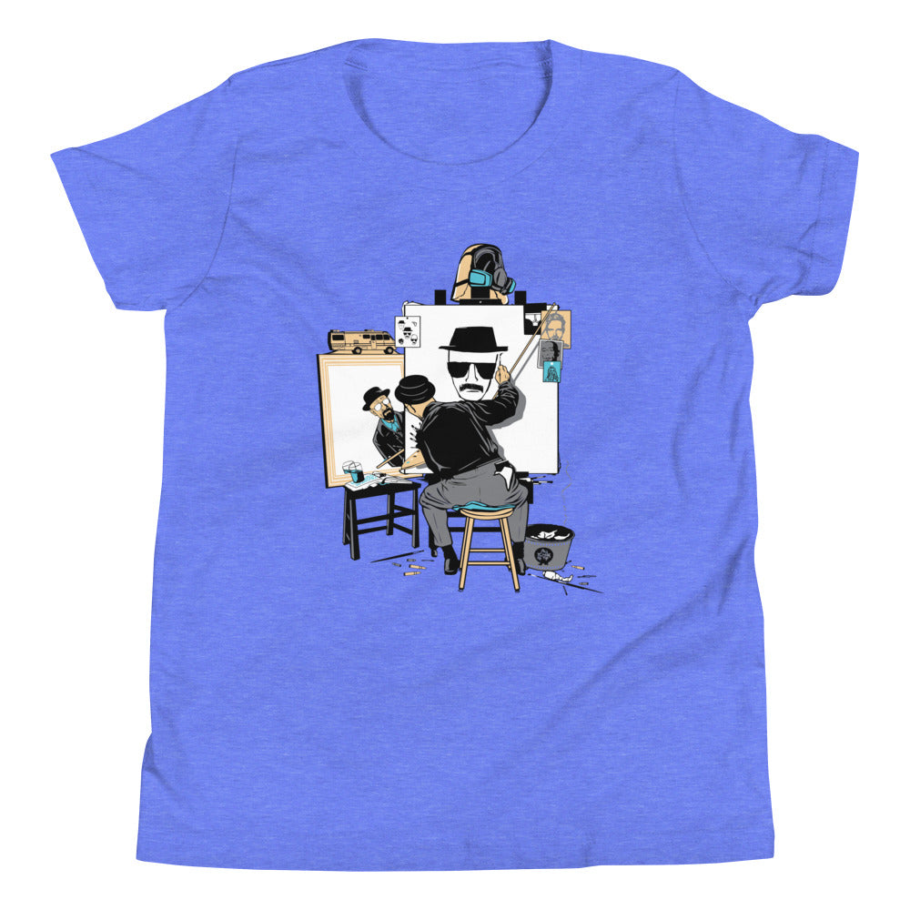 Heisenberg Self Portrait Kid's Youth Tee product image 4