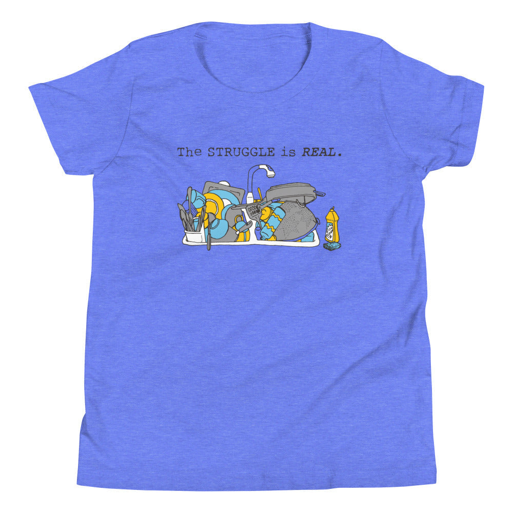 The Struggle Is Real Kid's Youth Tee product image 3