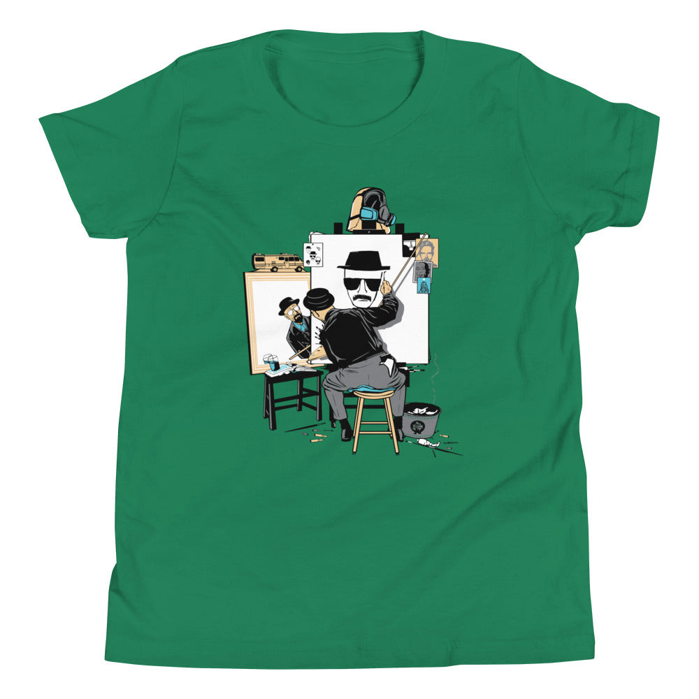 Heisenberg Self Portrait Kid's Youth Tee product image 3
