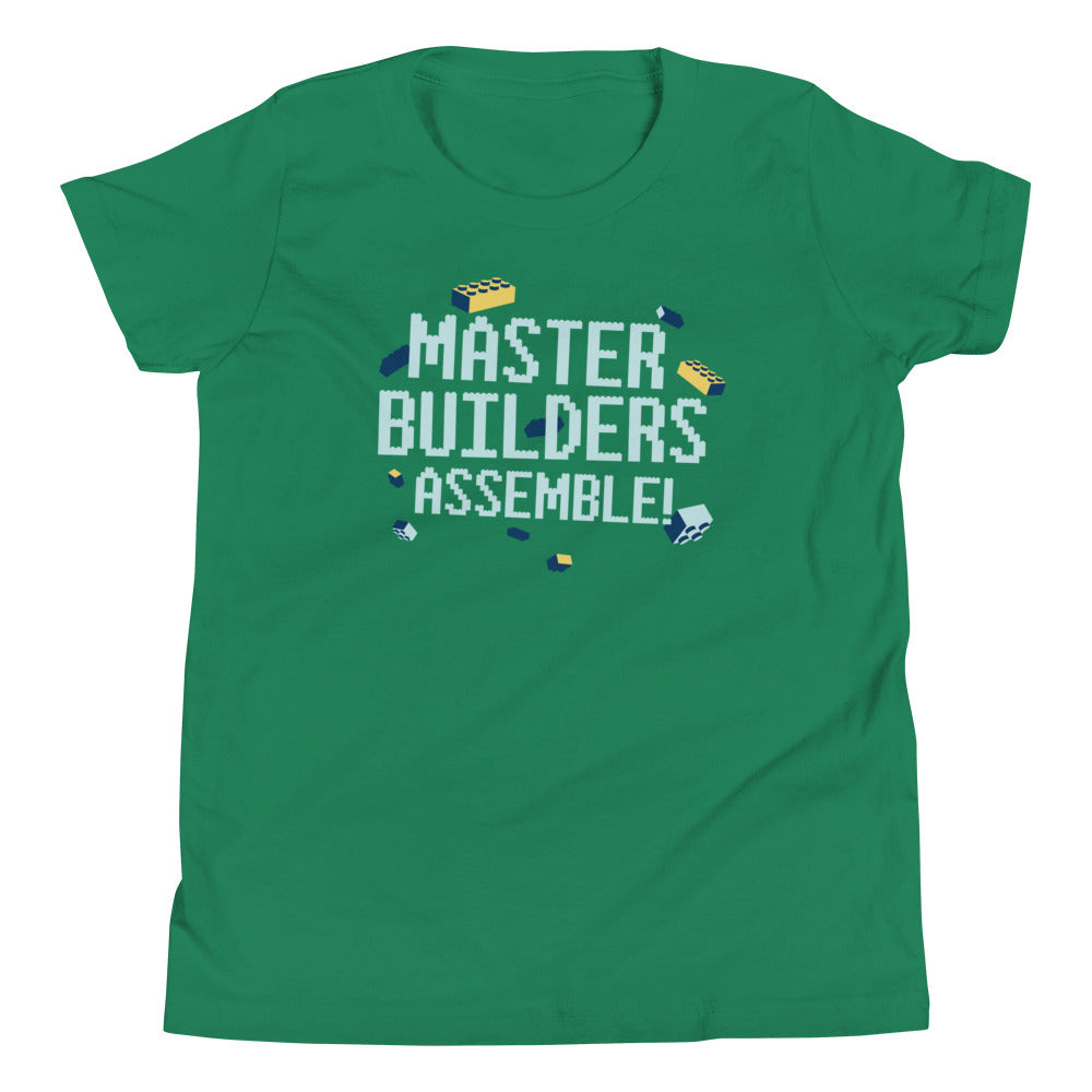 Master Builders Assemble! Kid's Youth Tee product image 1