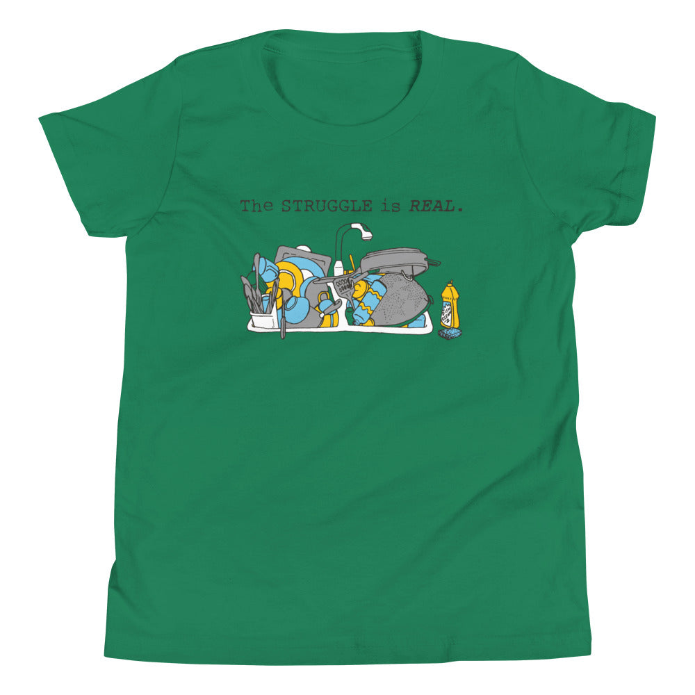 The Struggle Is Real Kid's Youth Tee product image 2