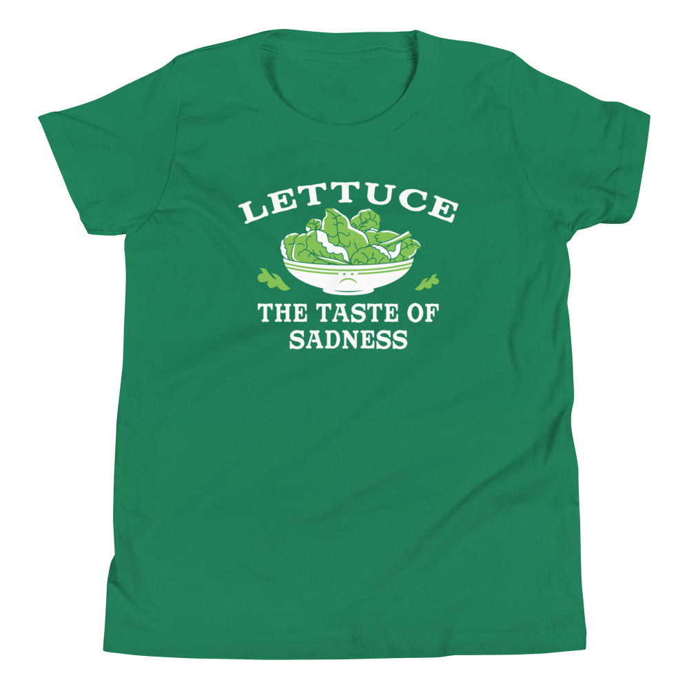 Lettuce, The Taste Of Sadness Kid's Youth Tee product image 4