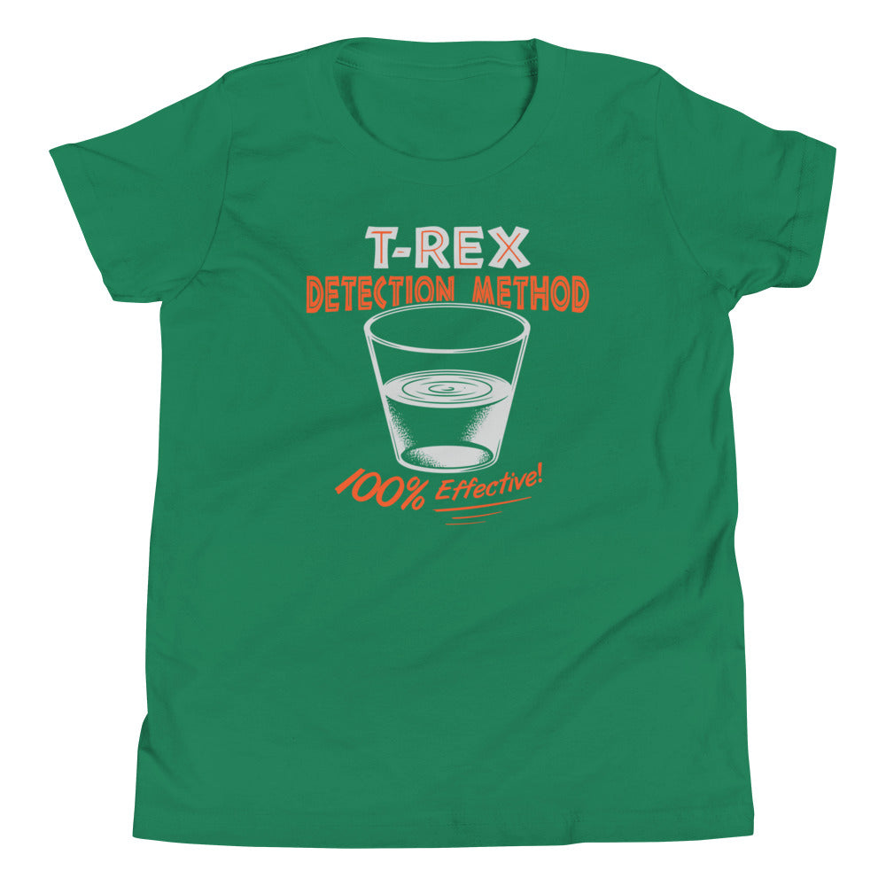 T-Rex Detection Method Kid's Youth Tee product image 5
