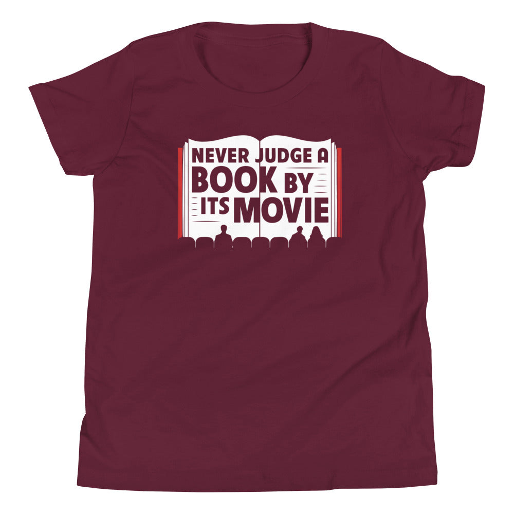 Never Judge A Book By Its Movie Kid's Youth Tee product image 3