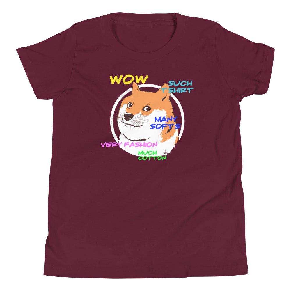 Doge Shirt Kid's Youth Tee product image 2