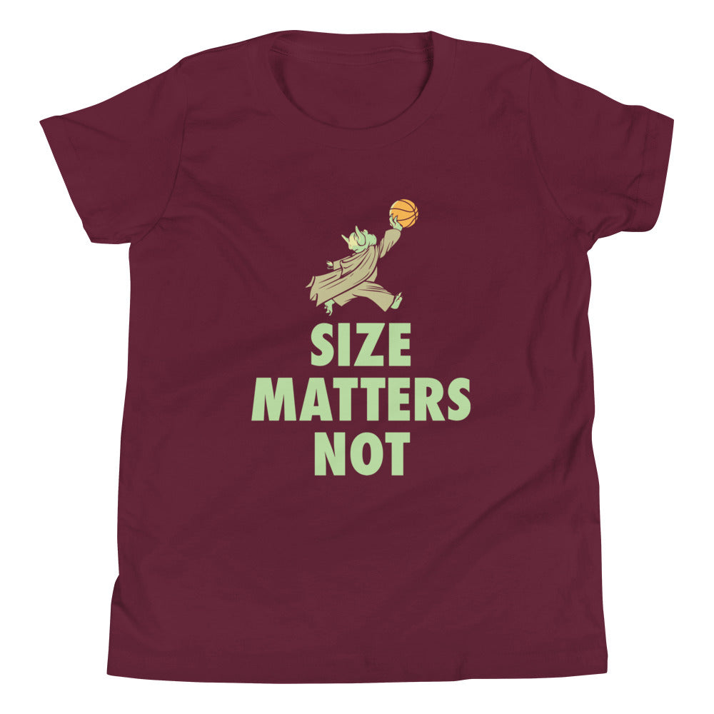 Size Matters Not Kid's Youth Tee product image 4