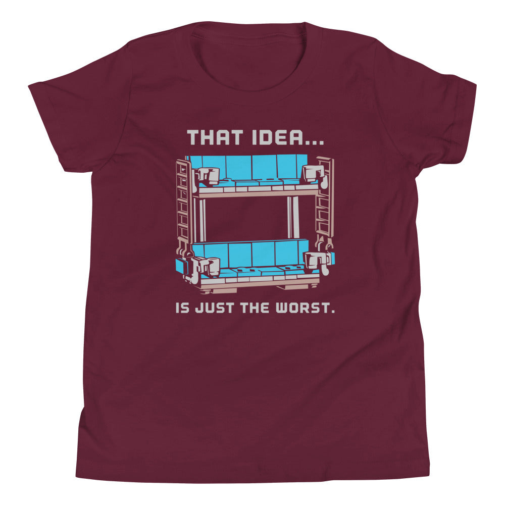 Double Decker Couch Kid's Youth Tee product image 3