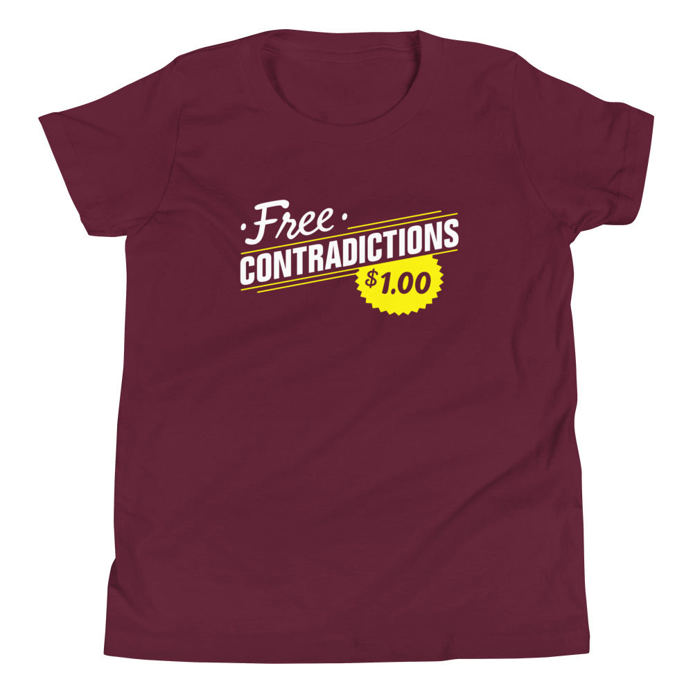 Free Contradictions Kid's Youth Tee product image 4