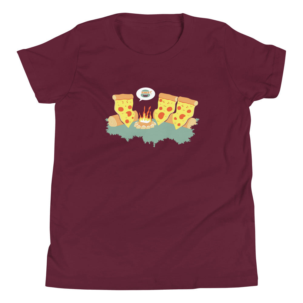 Pizza Campfire Story Kid's Youth Tee product image 3