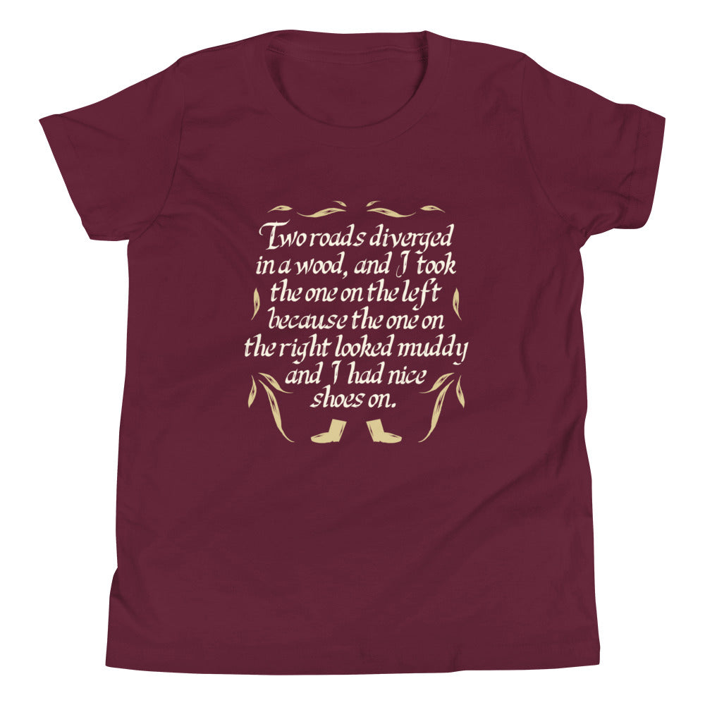 Two Roads Diverged Kid's Youth Tee product image 3