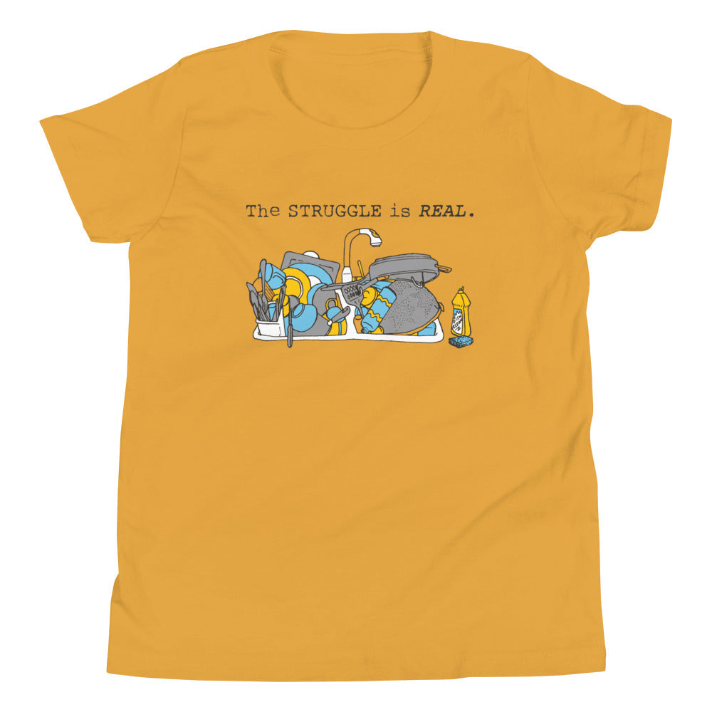 The Struggle Is Real Kid's Youth Tee product image 4